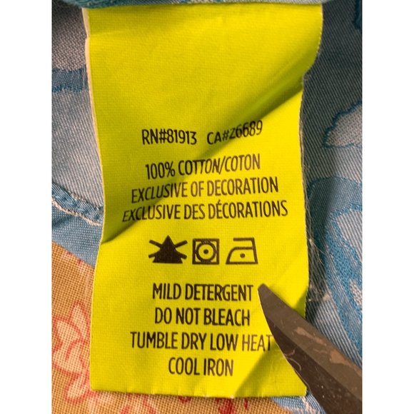 3XL Robert Graham Blue Contrast Trim Long Sleeve Shirt Classic Fit EUC 6513 - Picture 10 of 10